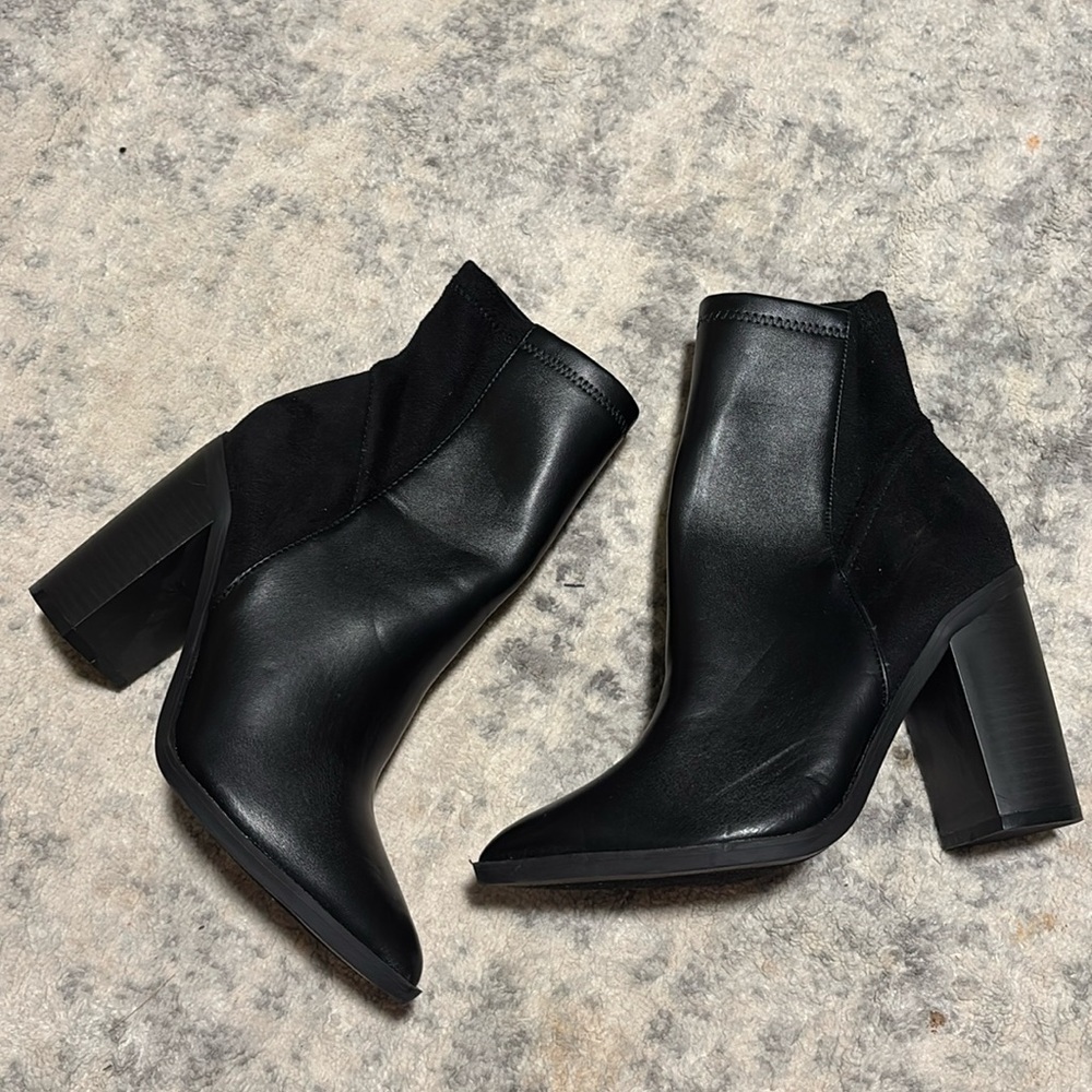 Black booties